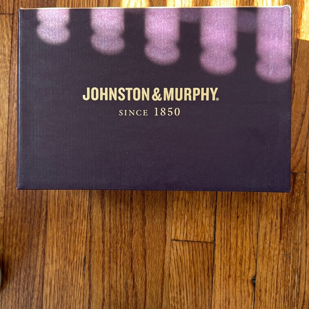 Johnston & Murphy Brown Leather Oxford Shoes - Picture 7 of 7